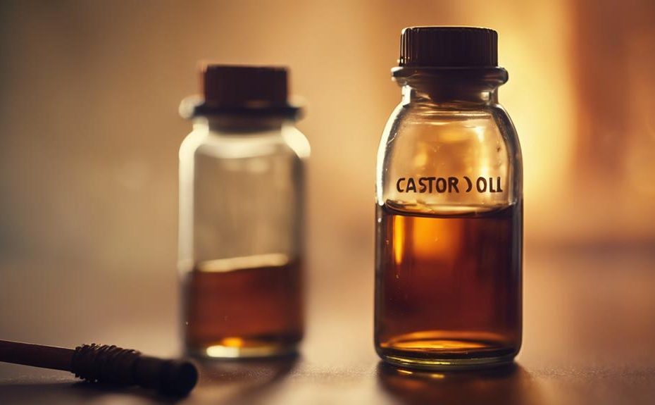 castor oil flash point