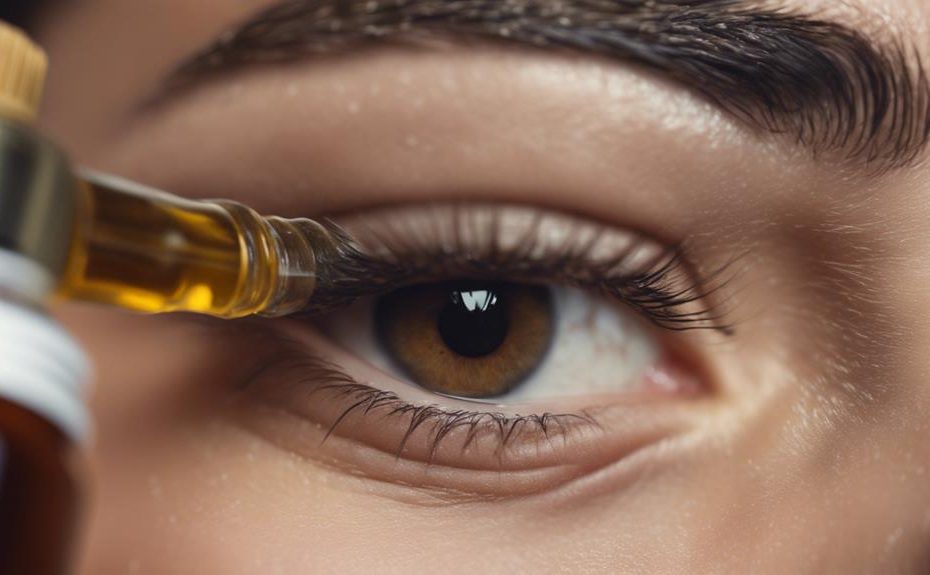 castor oil for eyebrows