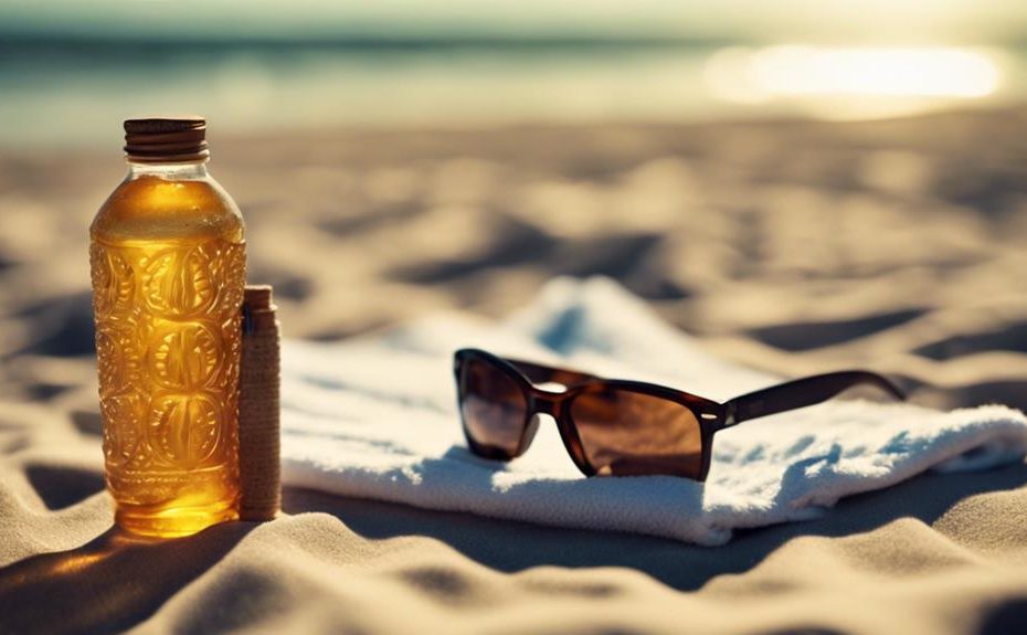 castor oil for tanning