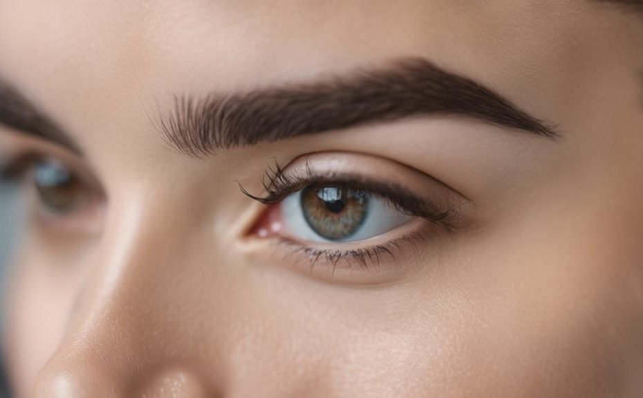 eyebrow regrowth with castor oil