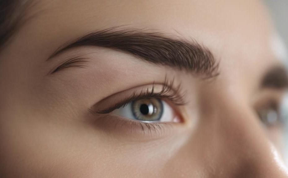 promoting eyebrow growth naturally